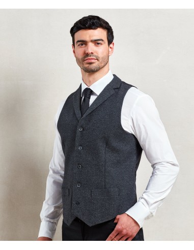 P-PR625-Mens Herringbone Waistcoat